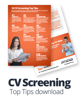 CV Screening tips download
